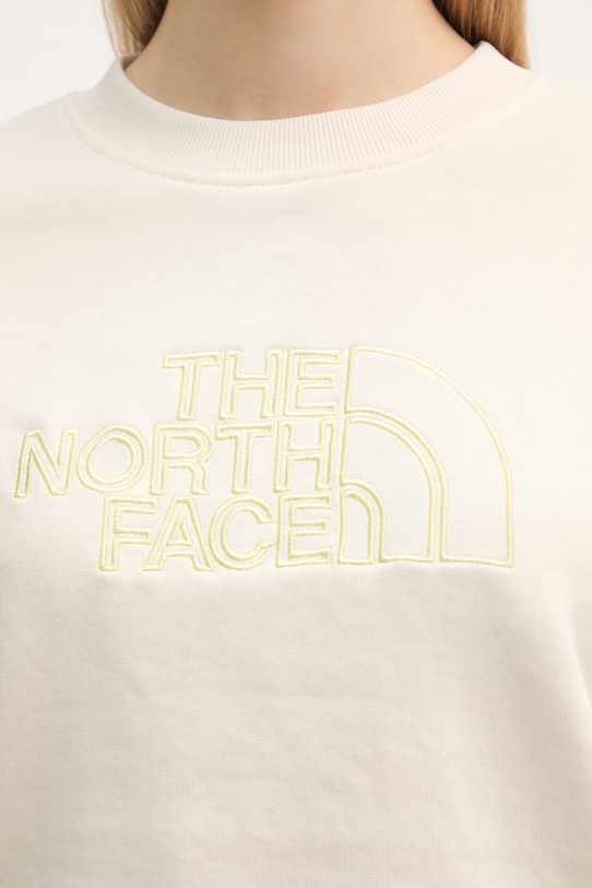 The North Face μπλούζα Γυναικεία με βαμβάκι Drew Peak Light NF0A8C1EL7N1 μπεζ