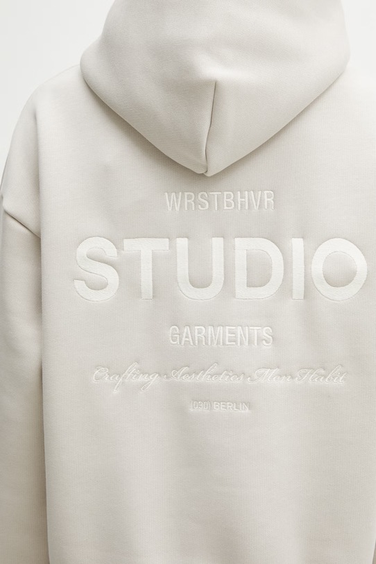 WRSTBHVR Garm V5 hanorac cu glugă de damă bej U2026TT.3437