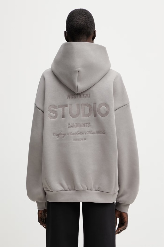 WRSTBHVR Garm V5 hanorac cu glugă de damă gri U2026TT.3437