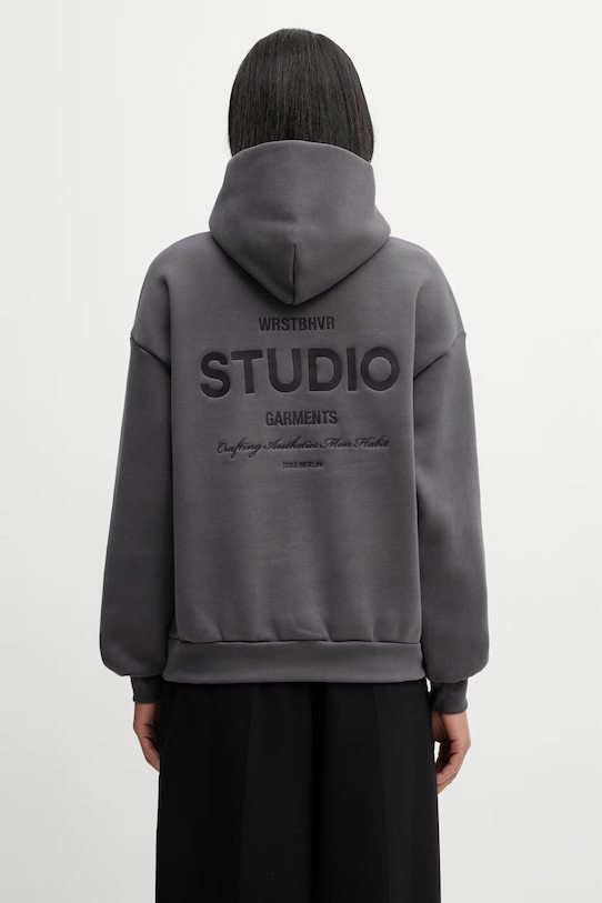 WRSTBHVR Garm V5 суичър с качулка дамски сив U2026TT.3437