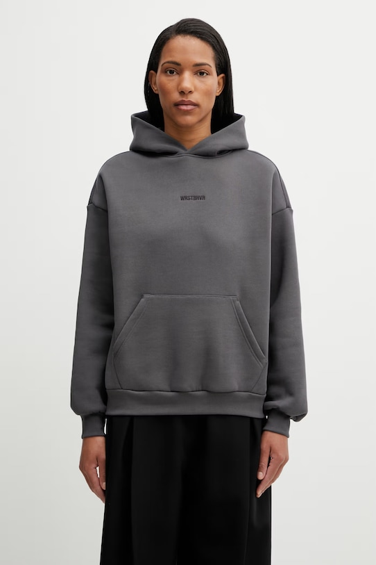 Дрехи WRSTBHVR Garm V5 суичър с качулка дамски U2026TT.3437 сив
