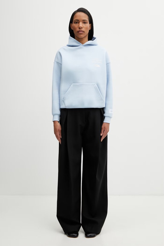 WRSTBHVR Studio V13 bluza z kapturem damska U2026TT.3439 niebieski