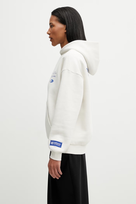 WRSTBHVR Studio V13 bluza z kapturem damska U2026TT.3439 beżowy SS26
