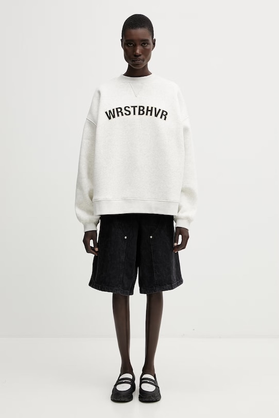 WRSTBHVR Luzon felpa da donna U2126TT.3463 grigio