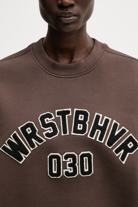 WRSTBHVR Matteo bluza damska brązowy U2126TT.3468