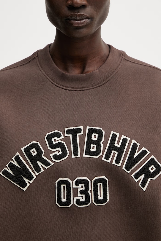 WRSTBHVR Matteo bluza damska brązowy U2126TT.3468