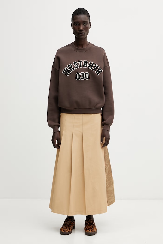 WRSTBHVR Matteo bluza damska U2126TT.3468 brązowy