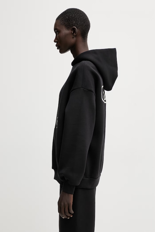 WRSTBHVR Gustaf hanorac cu glugă pentru femei U2026TT.3565 negru SS26