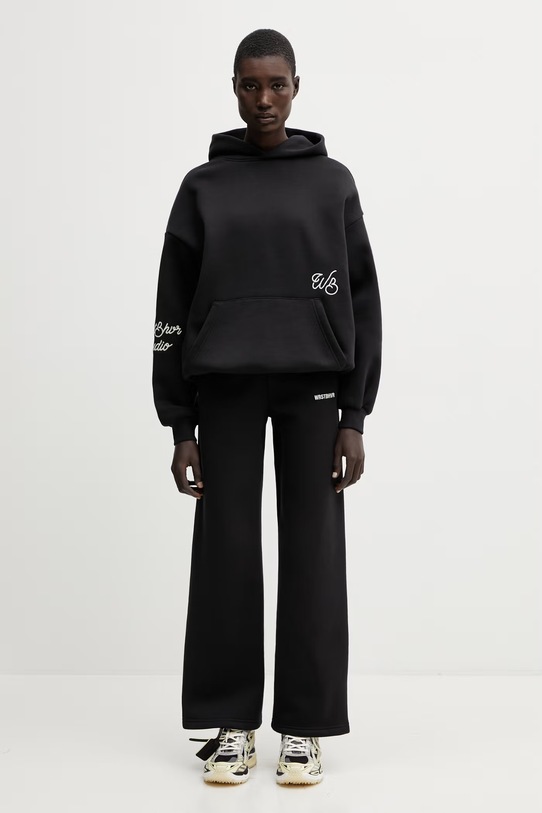 WRSTBHVR Gustaf hanorac cu glugă pentru femei U2026TT.3565 negru