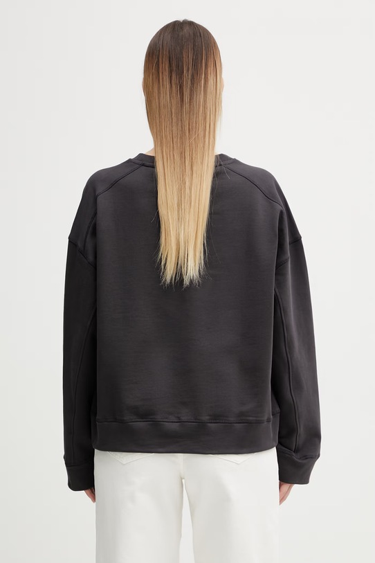 Odzież GANNI bluza bawełniana damska A1060076 szary