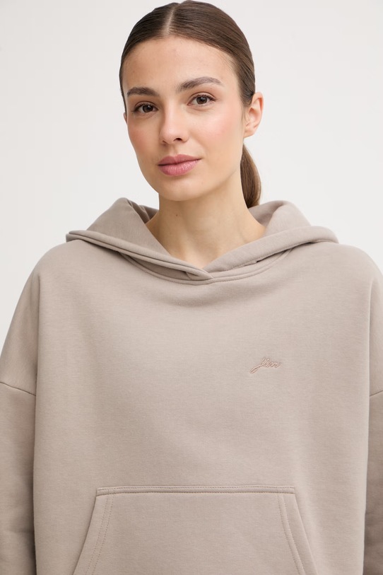JOYINME mikina s kapucí dámská Bare hnědá bluza.bare
