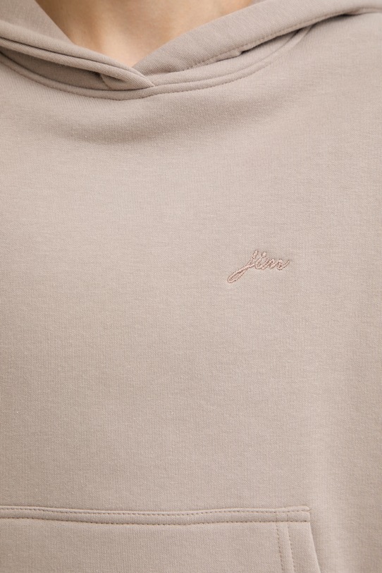 JOYINME mikina s kapucí dámská Bare bluza.bare hnědá