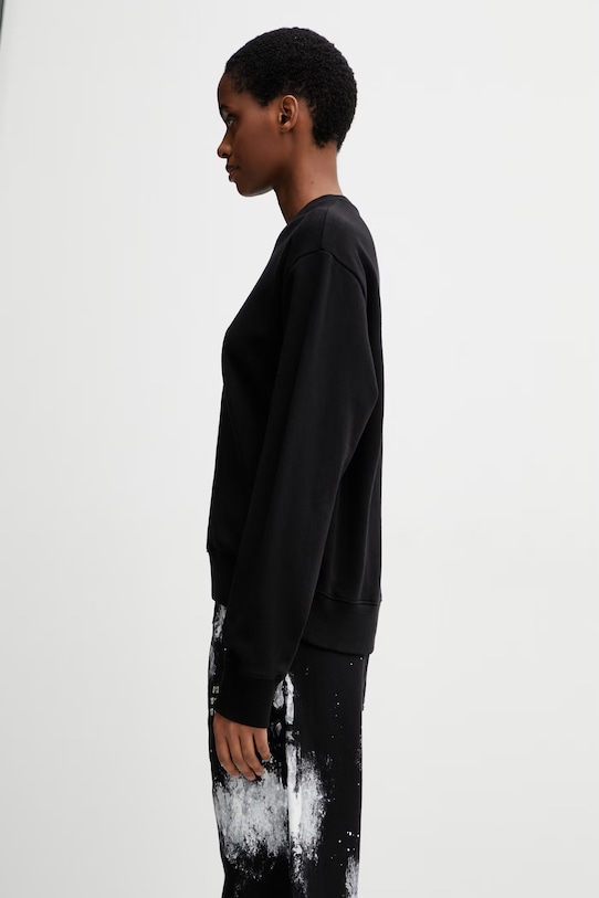 MM6 Maison Margiela mikina dámská bavlněná S62GU0145.M25014 černá SS26