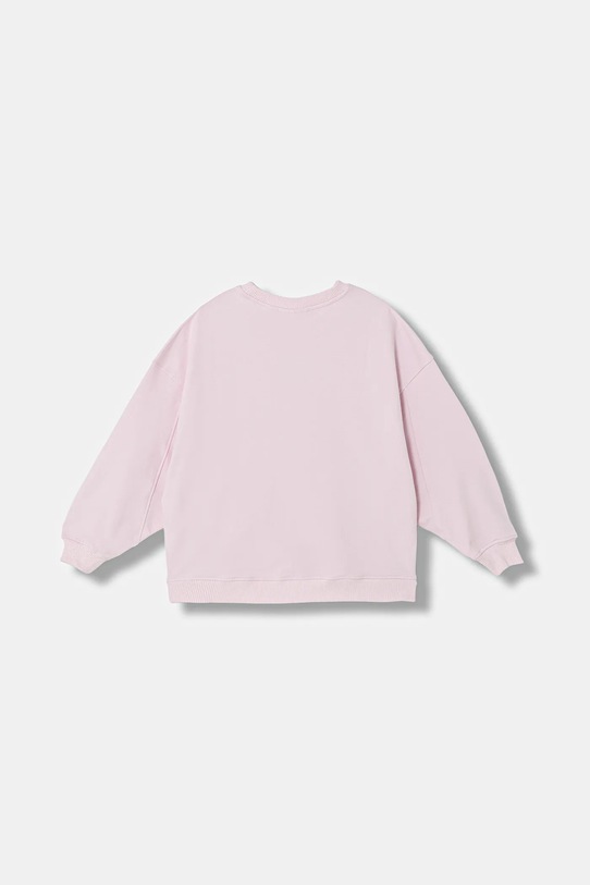 Calvin Klein Jeans bluza dziecięca IG0IG03066.128.176.PPY2 różowy SS26