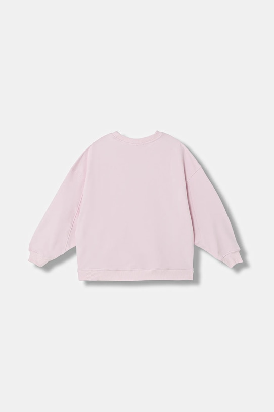 Calvin Klein Jeans bluza dziecięca IG0IG03066.128.176.PPY2 różowy SS26