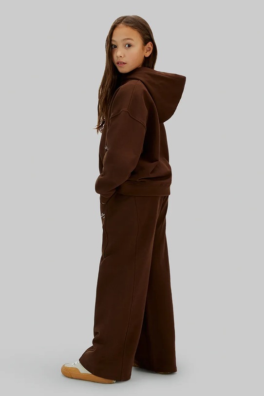 Calvin Klein Jeans bluza bawełniana dziecięca IG0IG03067.128.176.PPY2 brązowy