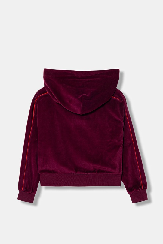 Calvin Klein Jeans bluza dziecięca IG0IG03088.128.176.PPY2 bordowy SS26