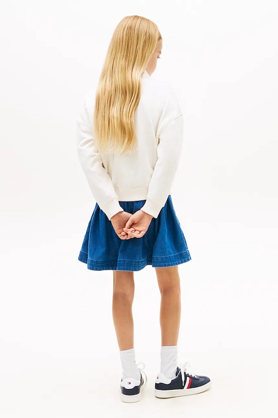 Tommy Hilfiger bluza dziecięca biały KG0KG08992.122.PPY2