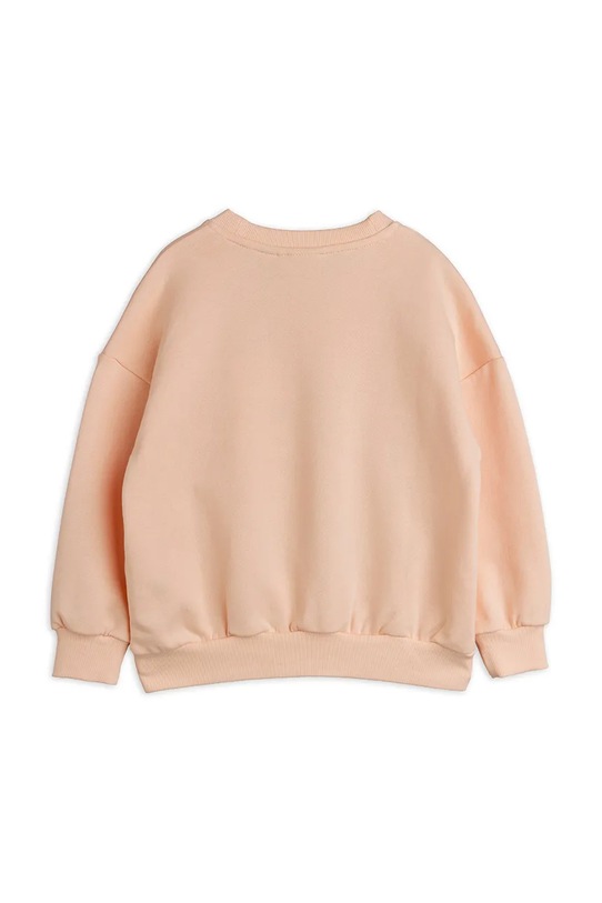 Dziewczynka Mini Rodini bluza bawełniana dziecięca Heart 26120123 pomarańczowy