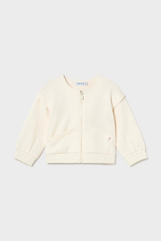 Mayoral bluza dziecięca z elastanem biały 1491.4G.Baby.PPY2