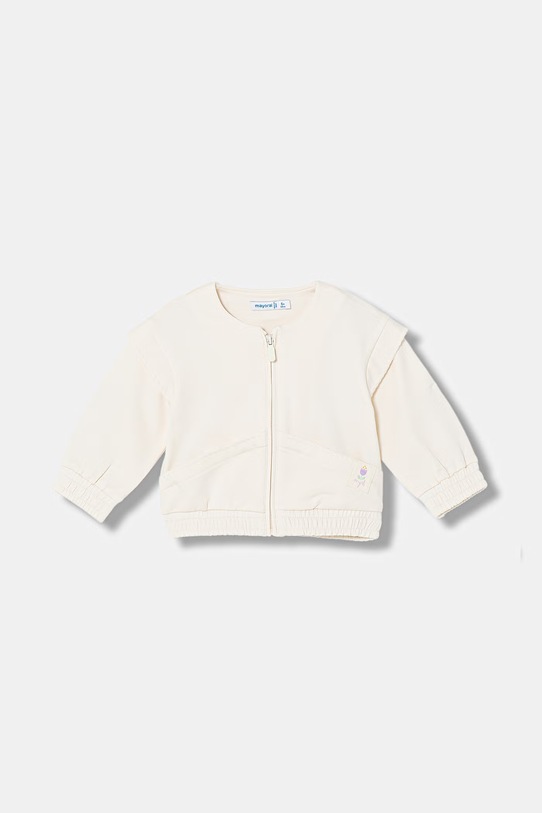 Mayoral bluza dziecięca z elastanem beżowy 1491.4G.Baby.PPY2