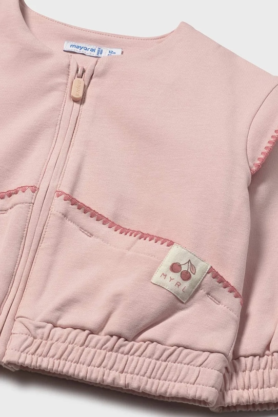 Dziewczynka Mayoral bluza dziecięca 1491.4G.Baby.PPY2 różowy