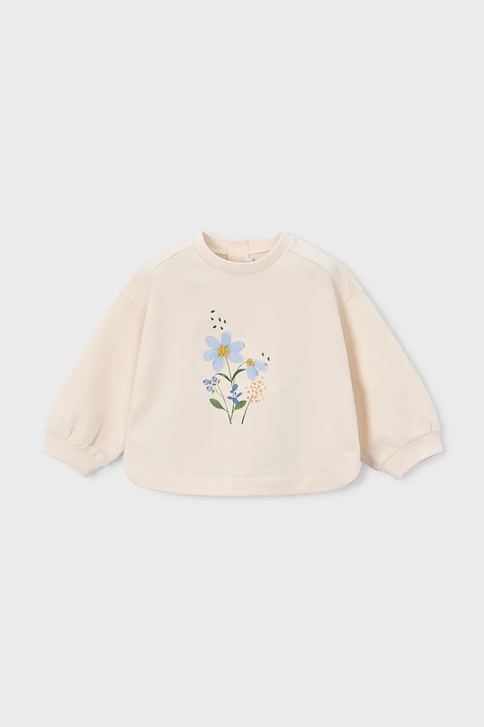 Mayoral bluza dziecięca z elastanem beżowy 1495.4G.Baby.PPY2