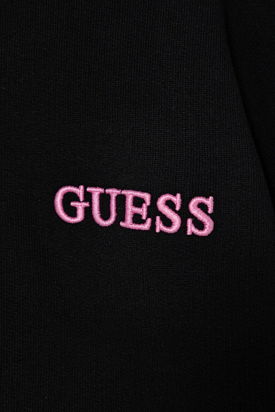 Dziewczynka Guess bluza bawełniana dziecięca J6RQ00.KAD74.PPY2 czarny