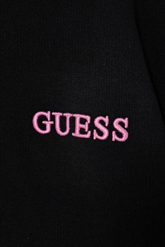 Dziewczynka Guess bluza bawełniana dziecięca J6RQ00.KAD74.PPY2 czarny