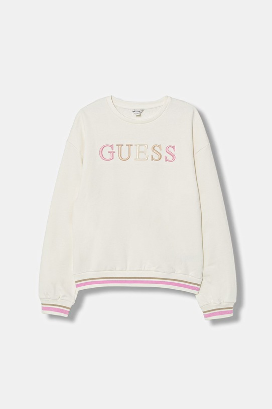 Детская хлопковая кофта Guess без капюшона бежевый J6RQ01.KAD74.PPY2