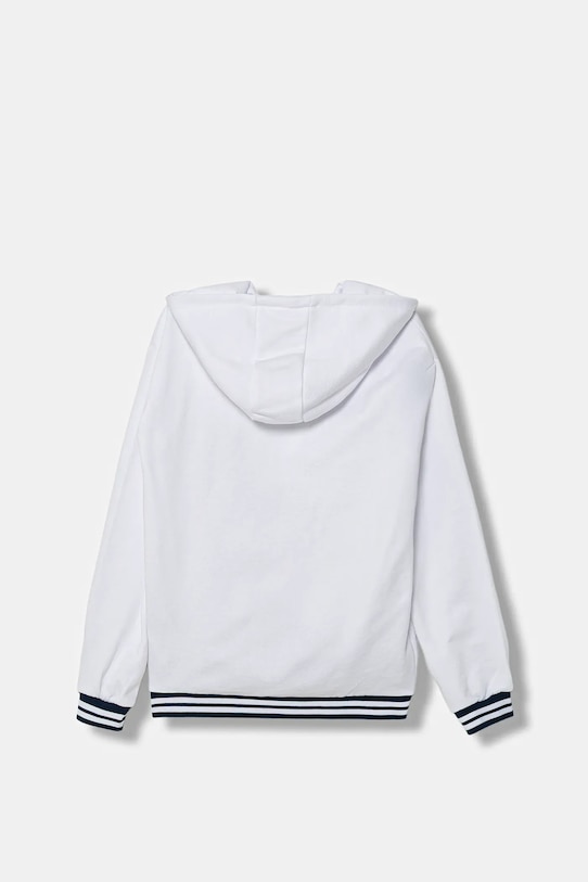 Guess bluza bawełniana dziecięca J6RQ05.KAD74.PPY2 biały SS26