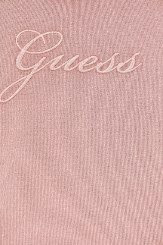 Dziewczynka Guess bluza bawełniana dziecięca J6RQ09.KAX74.PPY2 różowy