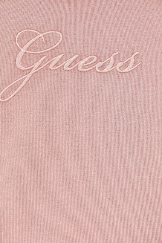 Dziewczynka Guess bluza bawełniana dziecięca J6RQ09.KAX74.PPY2 różowy