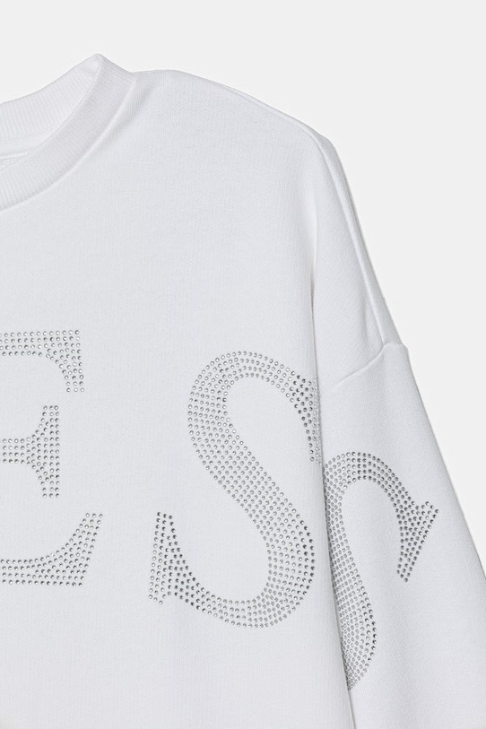 Dziewczynka Guess bluza dziecięca bawełniana J6RQ10.KAD74.PPY2 biały