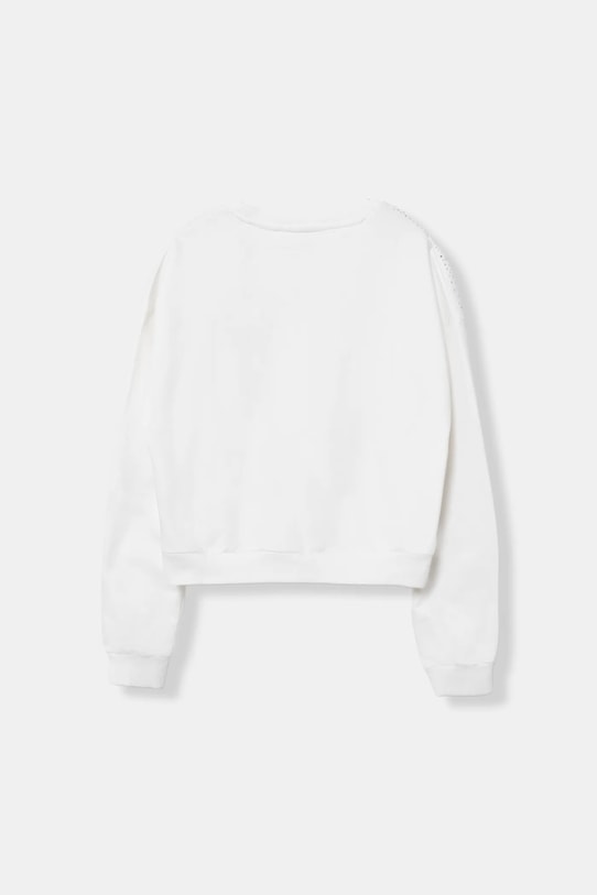 Guess bluza bawełniana dziecięca J6RQ13.KA6R4.PPY2 biały SS26