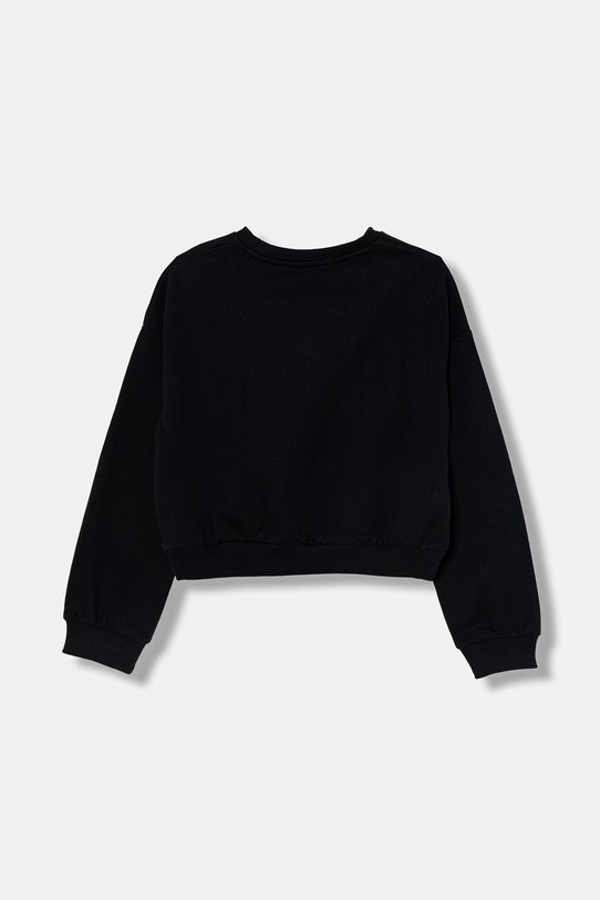 Guess bluza bawełniana dziecięca J6RQ13.KA6R4.PPY2 czarny SS26