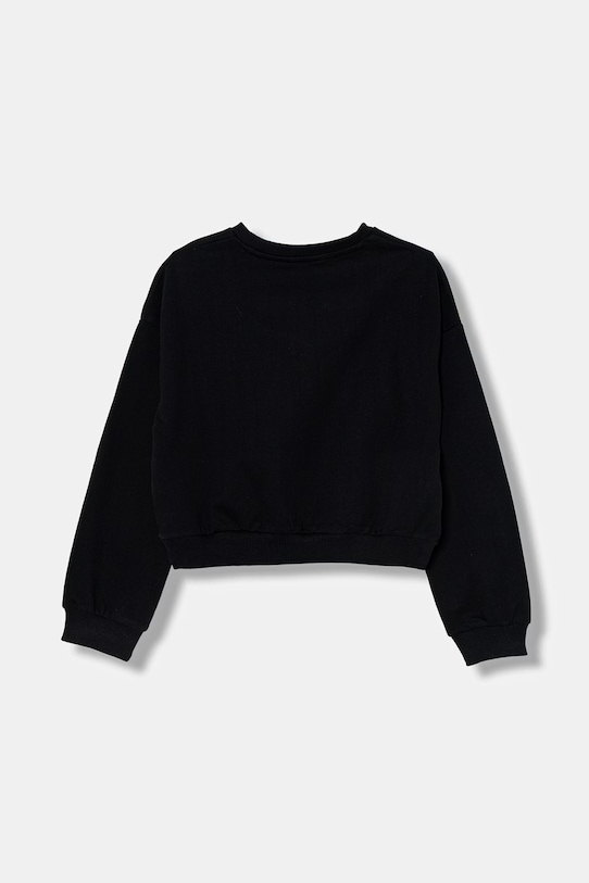 Guess bluza bawełniana dziecięca J6RQ13.KA6R4.PPY2 czarny SS26