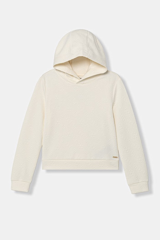 Guess μπλούζα με κουκούλα παιδική μπεζ J6RQ14.KCHR2.PPY2