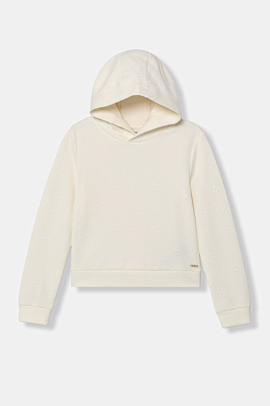 Guess μπλούζα με κουκούλα παιδική μπεζ J6RQ14.KCHR2.PPY2