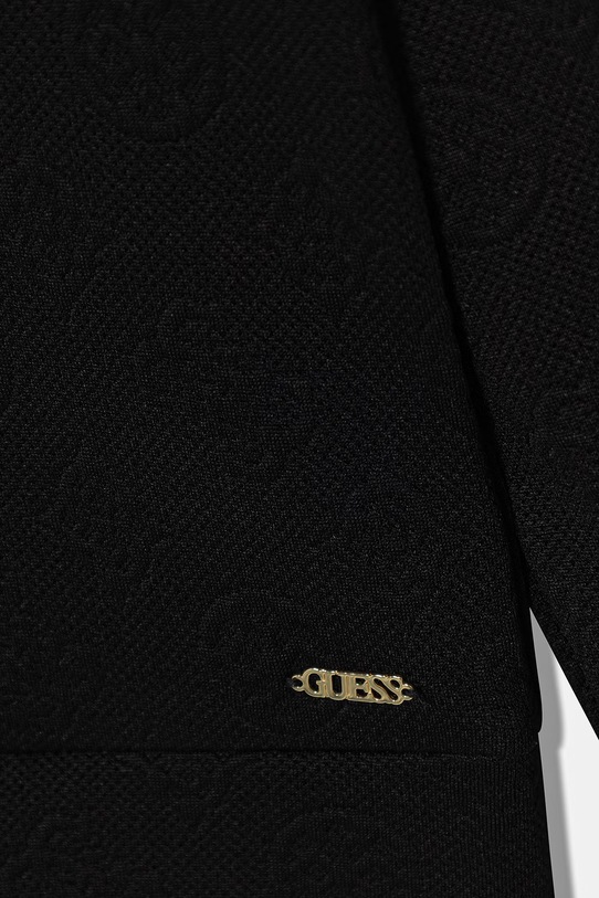 Κοριτσίστικα Guess μπλούζα με κουκούλα παιδική J6RQ14.KCHR2.PPY2 μαύρο