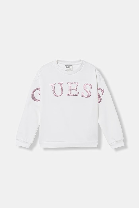 Guess bluza dziecięca bawełniana biały K6RQ05.KAD74.PPY2
