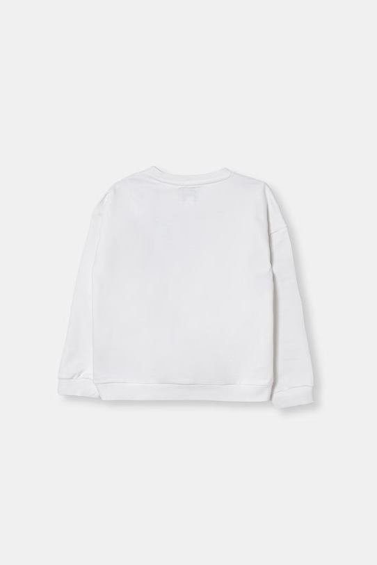 Guess bluza dziecięca bawełniana K6RQ05.KAD74.PPY2 biały SS26