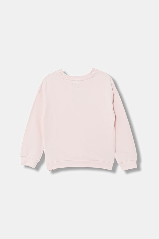Guess bluza dziecięca bawełniana K6RQ05.KAD74.PPY2 różowy SS26