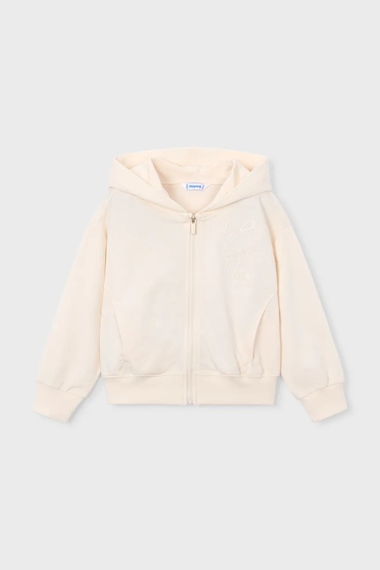 Παιδική μπλούζα Mayoral με κουκούλα μπεζ 3457.6F.Mini.PPY2