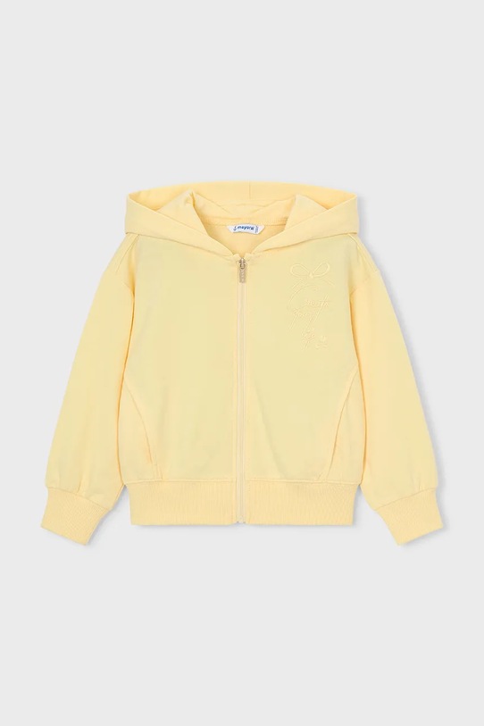Παιδική μπλούζα Mayoral με κουκούλα κίτρινο 3457.6F.Mini.PPY2