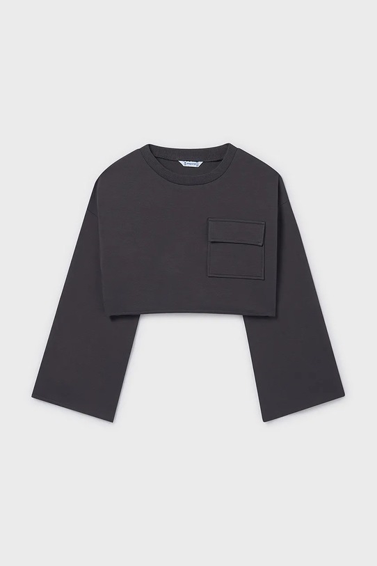 Mayoral bluza dziecięca 6402.8E.Junior.PPY2 czarny SS26