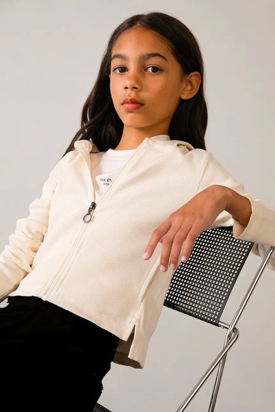 Παιδική μπλούζα Mayoral με ελαστάν λευκό 6408.8E.Junior.PPY2