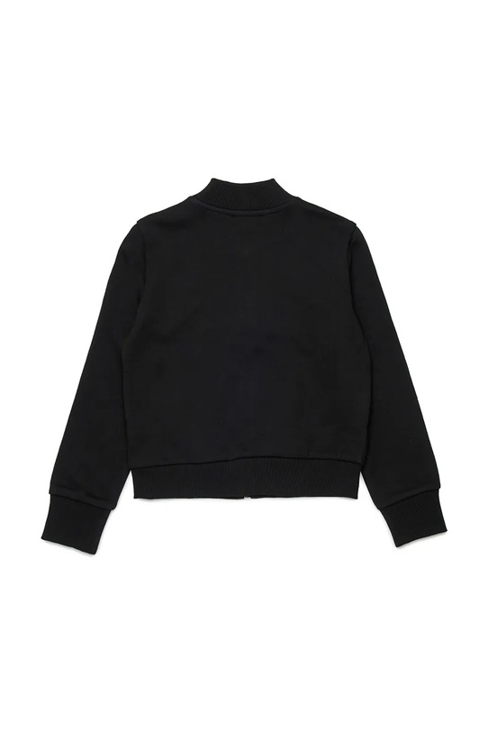Дитяча кофта з бавовною Diesel SKIPPY SWEAT-SHIRT J02620.0GEAD чорний SS26