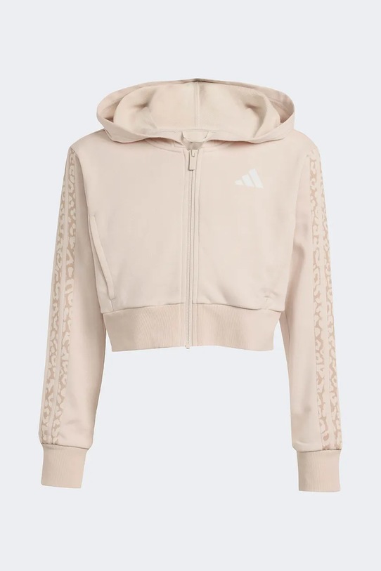 adidas bluza dziecięca KB6984 beżowy SS26