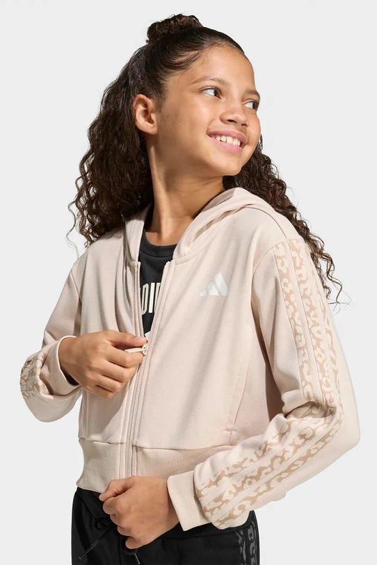 adidas bluza dziecięca KB6984 beżowy